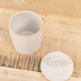 Tomoro Pottery Home Kitchen Containers Face Jar 6" H X 3.5" Dia