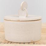 Tomoro Pottery Home Kitchen Containers Geo Jar 5.5" H X 5" Dia