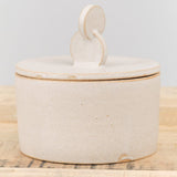 Tomoro Pottery Home Kitchen Containers Geo Jar 5.5" H X 5" Dia