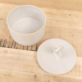 Tomoro Pottery Home Kitchen Containers Geo Jar 5.5" H X 5" Dia
