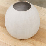 Tomoro Pottery Home Kitchen Vases Large Ball Vase 6.5" H X 6" Dia