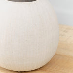 Tomoro Pottery Home Kitchen Vases Large Ball Vase 6.5" H X 6" Dia