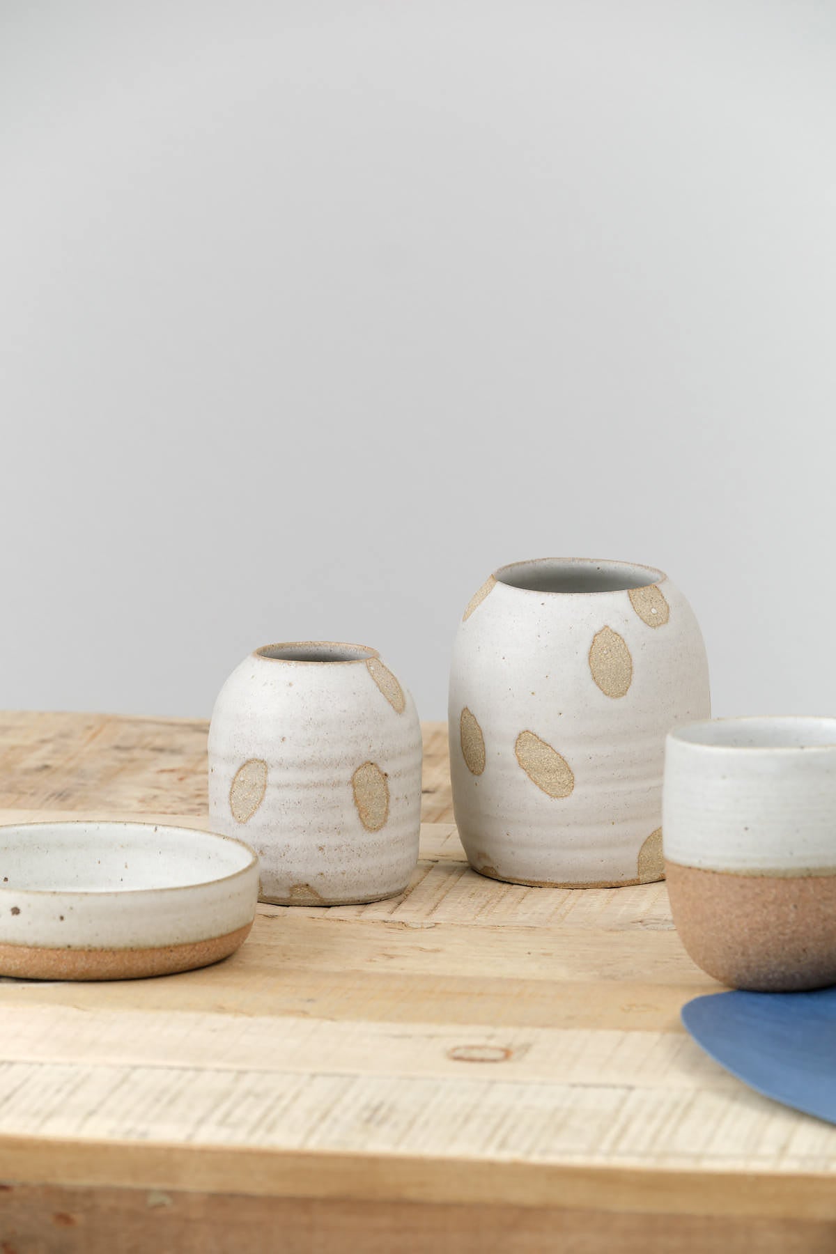 Tomoro Pottery Medium Petal Vase