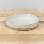 Tomoro Pottery Home Kitchen Dishware Medium Terra Deep Plate 1.75" H X 8" Dia