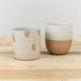 Tomoro Pottery Home Kitchen Dishware Petal Cup 3.5" H X 3.5" Dia