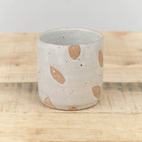 Tomoro Pottery Home Kitchen Dishware Petal Cup 3.5" H X 3.5" Dia