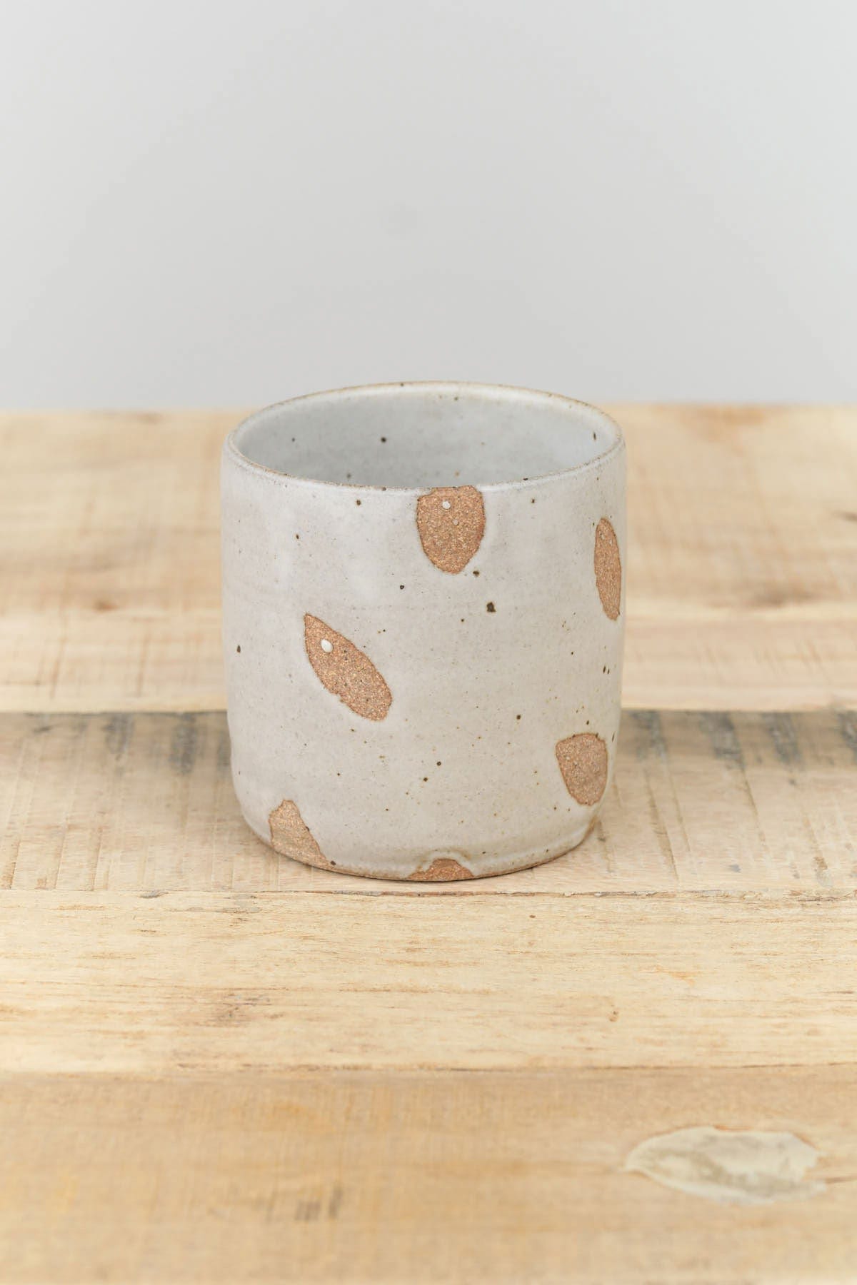 Tomoro Pottery Home Kitchen Dishware Petal Cup 3.5" H X 3.5" Dia