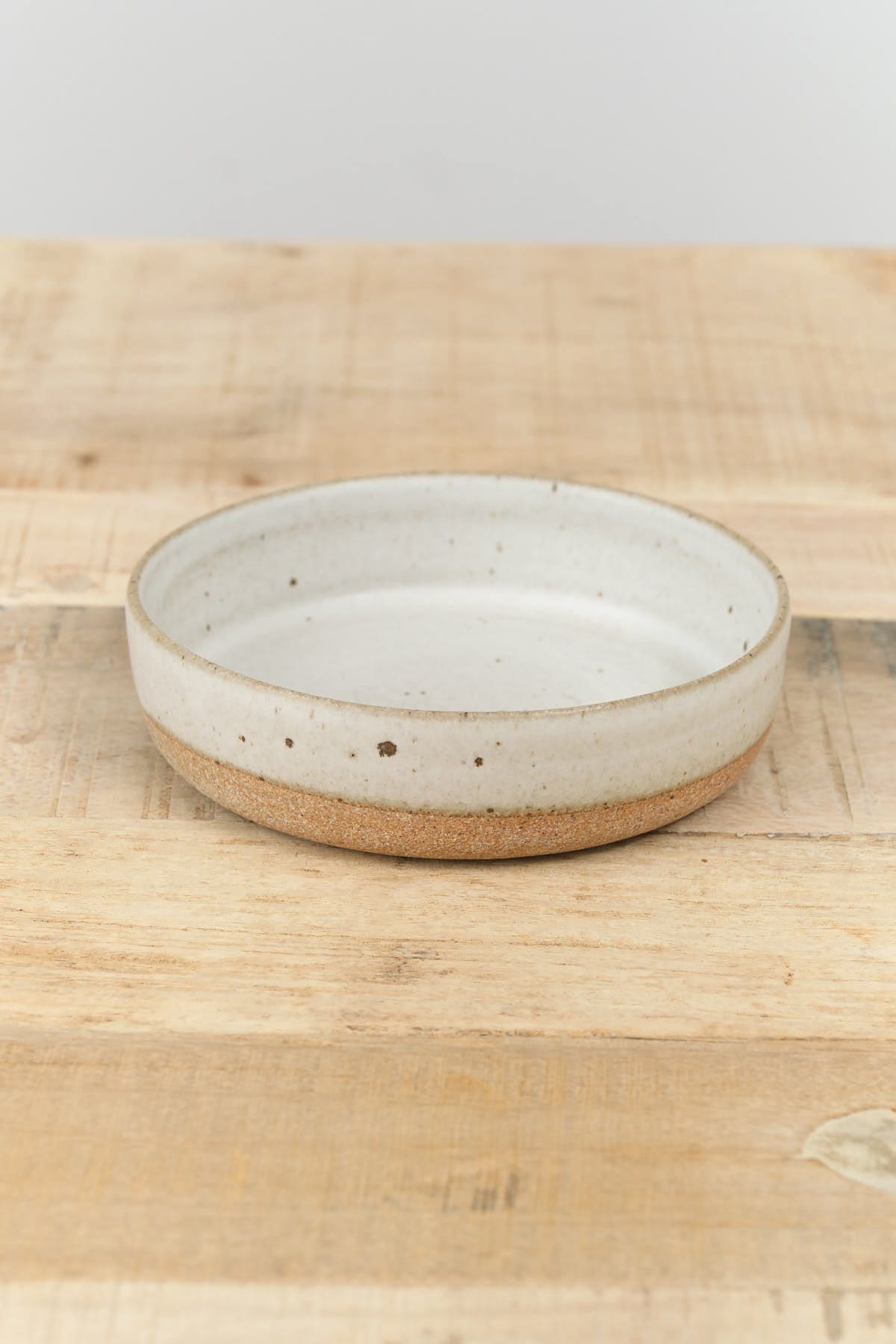 Tomoro Pottery Home Kitchen Dishware Small Terra Deep Plate 1.5" H X 5" Dia