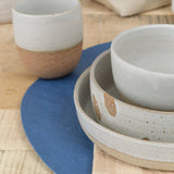 Tomoro Pottery Home Kitchen Dishware Petal Bowl 2.5" H X 6.5" Dia