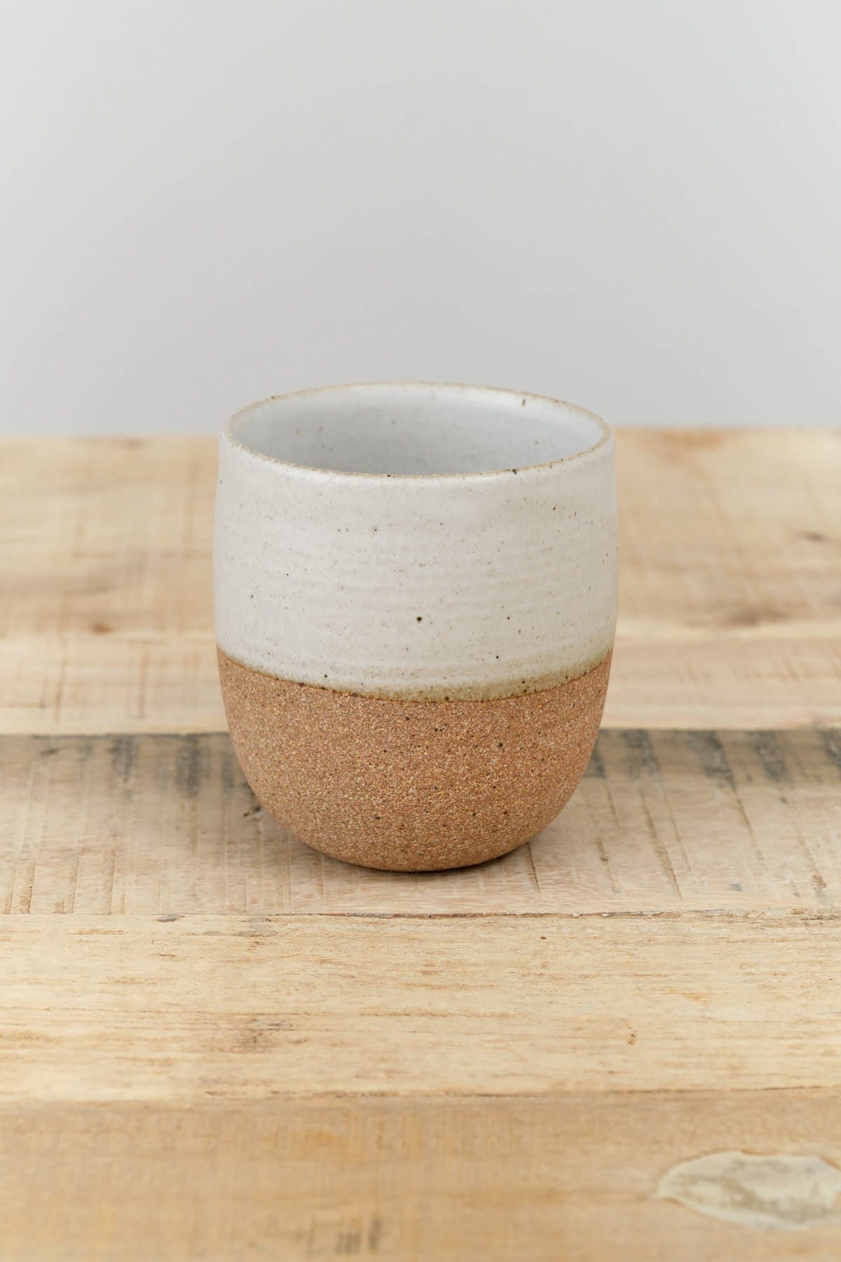 Tomoro Pottery Home Kitchen Dishware Terra Cup 4" H X 3.5" Dia