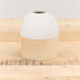 Tomoro Pottery Home Kitchen Vases Terra Wide Bud Vase 4" H X 3.5" Dia