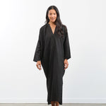 Two NY Apparel Womens Dresses Long Grid Caftan Black / One Size