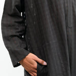 Two NY Apparel Womens Dresses Long Grid Caftan Black / One Size