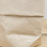 Uashmama Home Baskets Glossy Medium Paper Bag Glossy Cachemire / 7" L X 4.5" W X 7.5" H