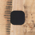 Uashmama Home Kitchen Coasters Lapaper Coaster Black / 4" L X 4" W