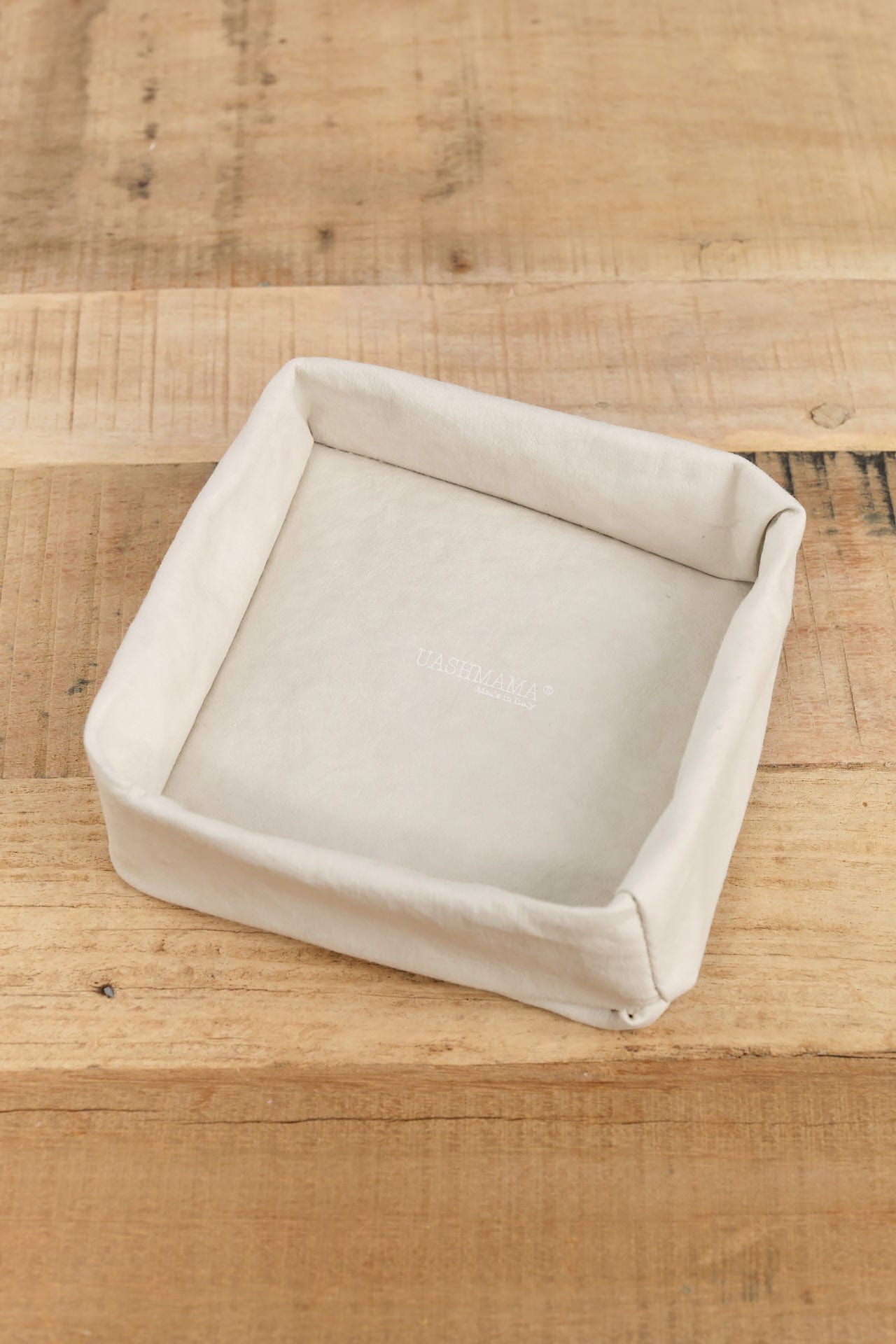 Uashmama Home Baskets Large Lollie Bag Cachemire / 7" L X 7" W X 7" H