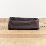 Uashmama Home Bath Organization Large Panino Bag Dark Grey / 9" L X 4" W X 6.25" H