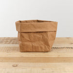 Uashmama Home Baskets Large Paper Bag Avana / 8" L X 6" W X 13" H