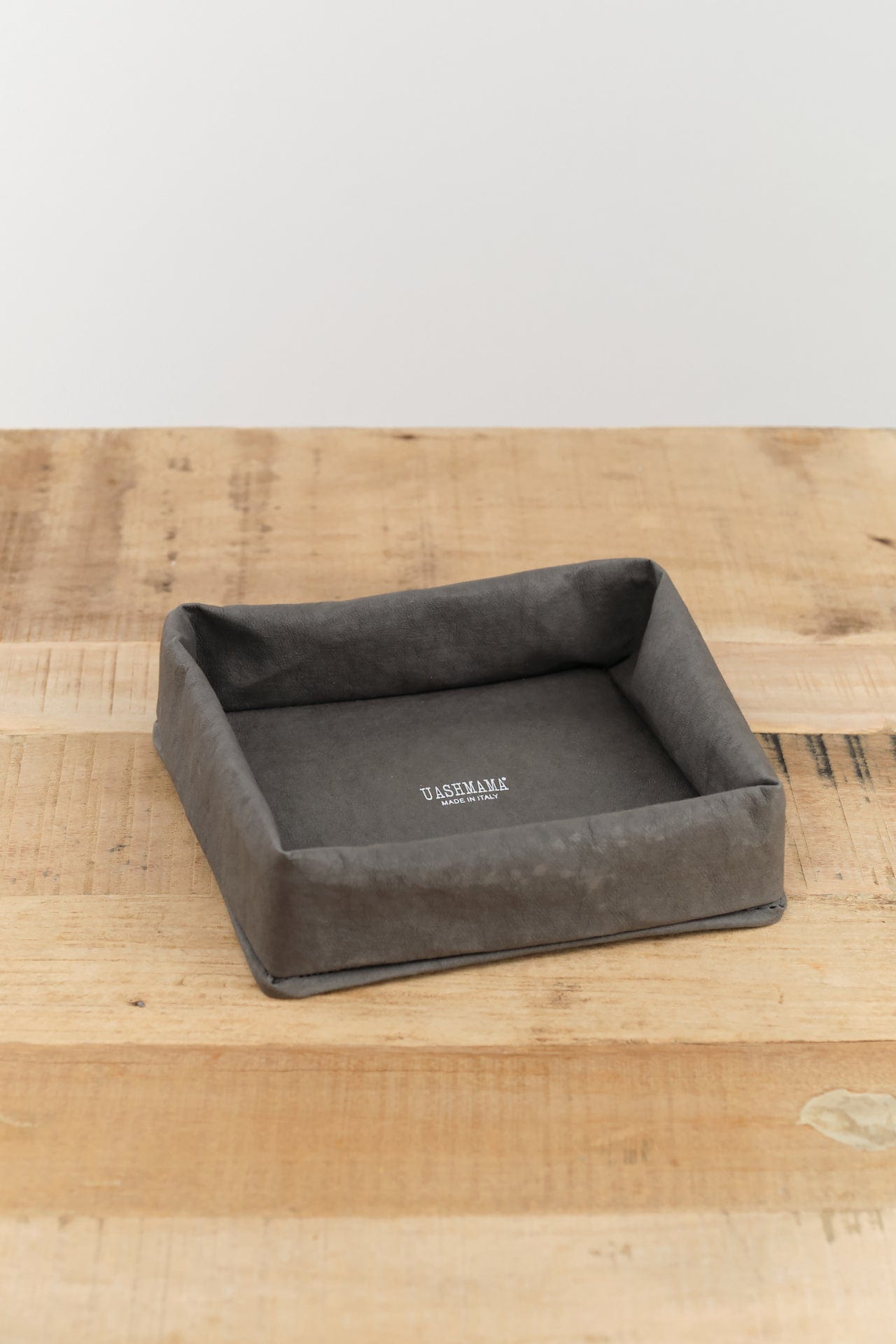 Uashmama Home Bath Organization Large Plus Lollie Bag Dark Grey / 7" L X 7" W X 3" H