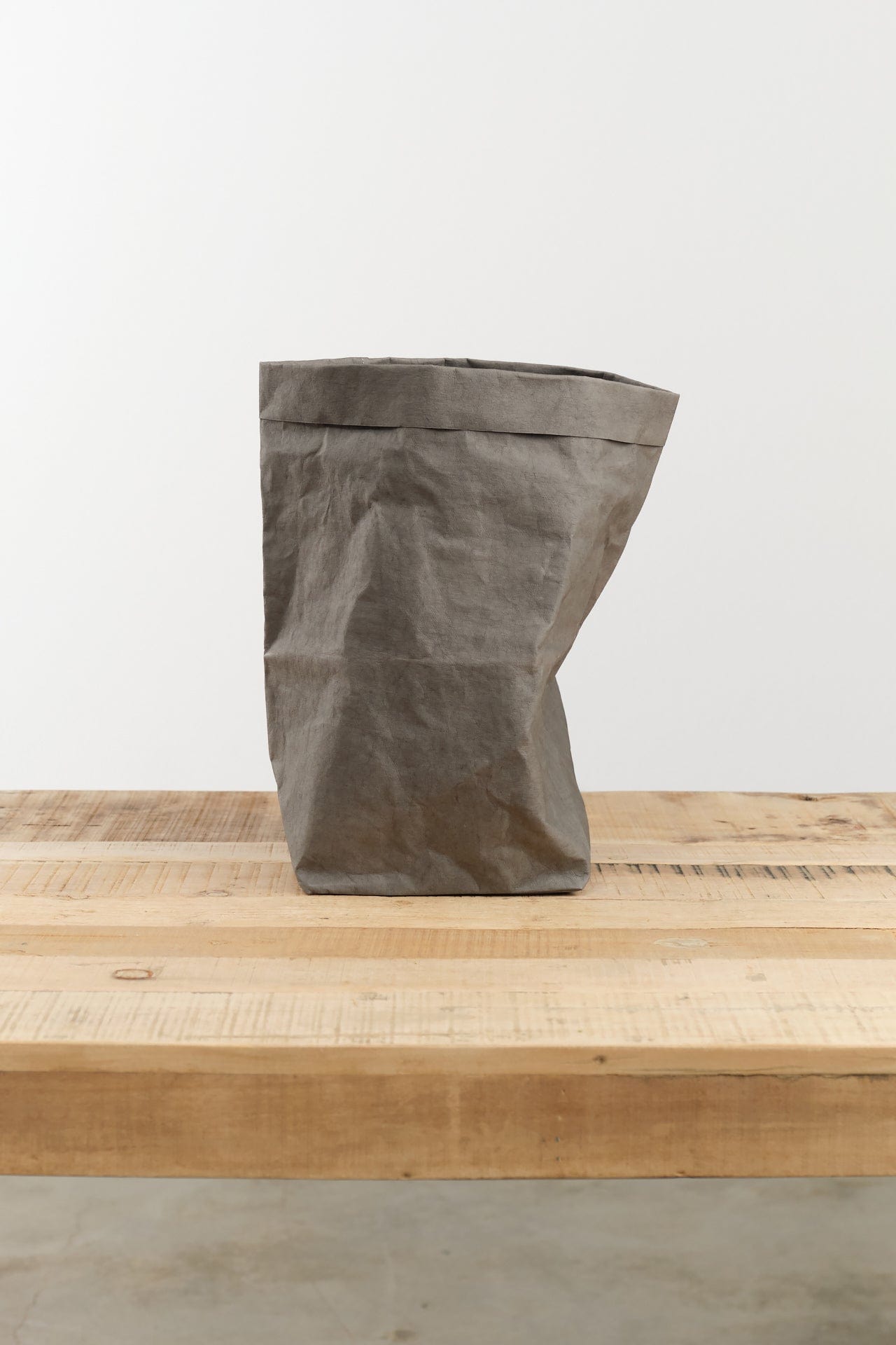 Uashmama Home Baskets Large Plus Paper Bag Dark Grey / 14.5" L 13" W X 12.5" H