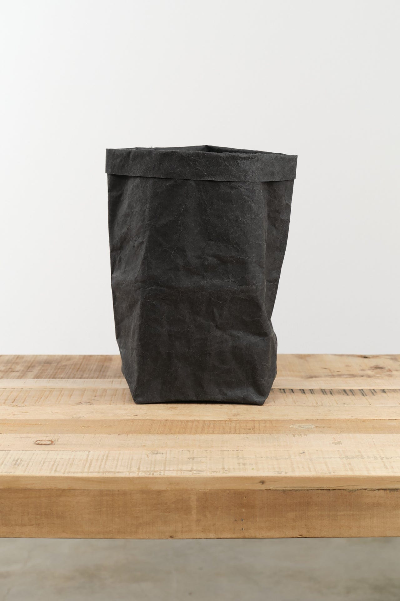 Uashmama Home Baskets Large Plus Paper Bag Black / 14.5" L 13" W X 12.5" H