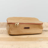 Uashmama Home Bath Organization Lipari Toiletry Case Avana / 4" H X 11" W X 7" D