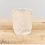 Uashmama Home Bath Organization Piccolo Paper Bag Cachemire / 6" W X 6.25" L X 6.5" H