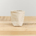 Uashmama Home Bath Organization XSmall Paper Bag Cachemire / 3" L X 3" W X 6" H