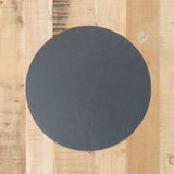 Uashmama Home Kitchen Placemats Placemat Tec Round Dark Grey / 13.5" D