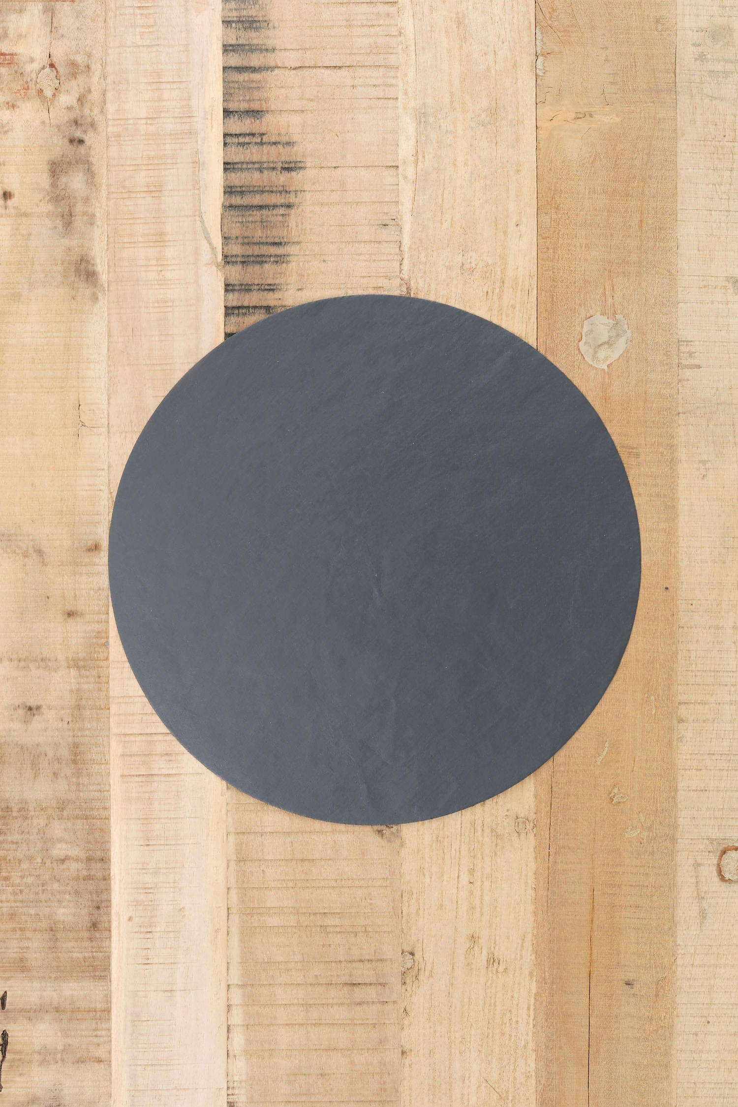 Uashmama Home Kitchen Placemats Placemat Tec Round Dark Grey / 13.5" D