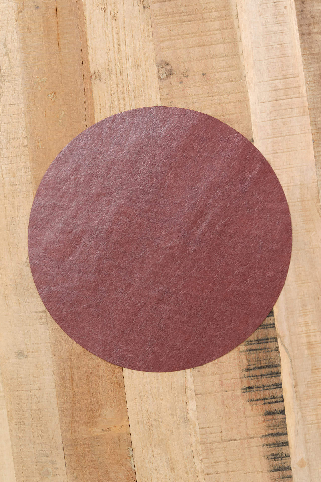 Uashmama Home Kitchen Placemats Placemat Tec Round Cognac / 13.5" Dia