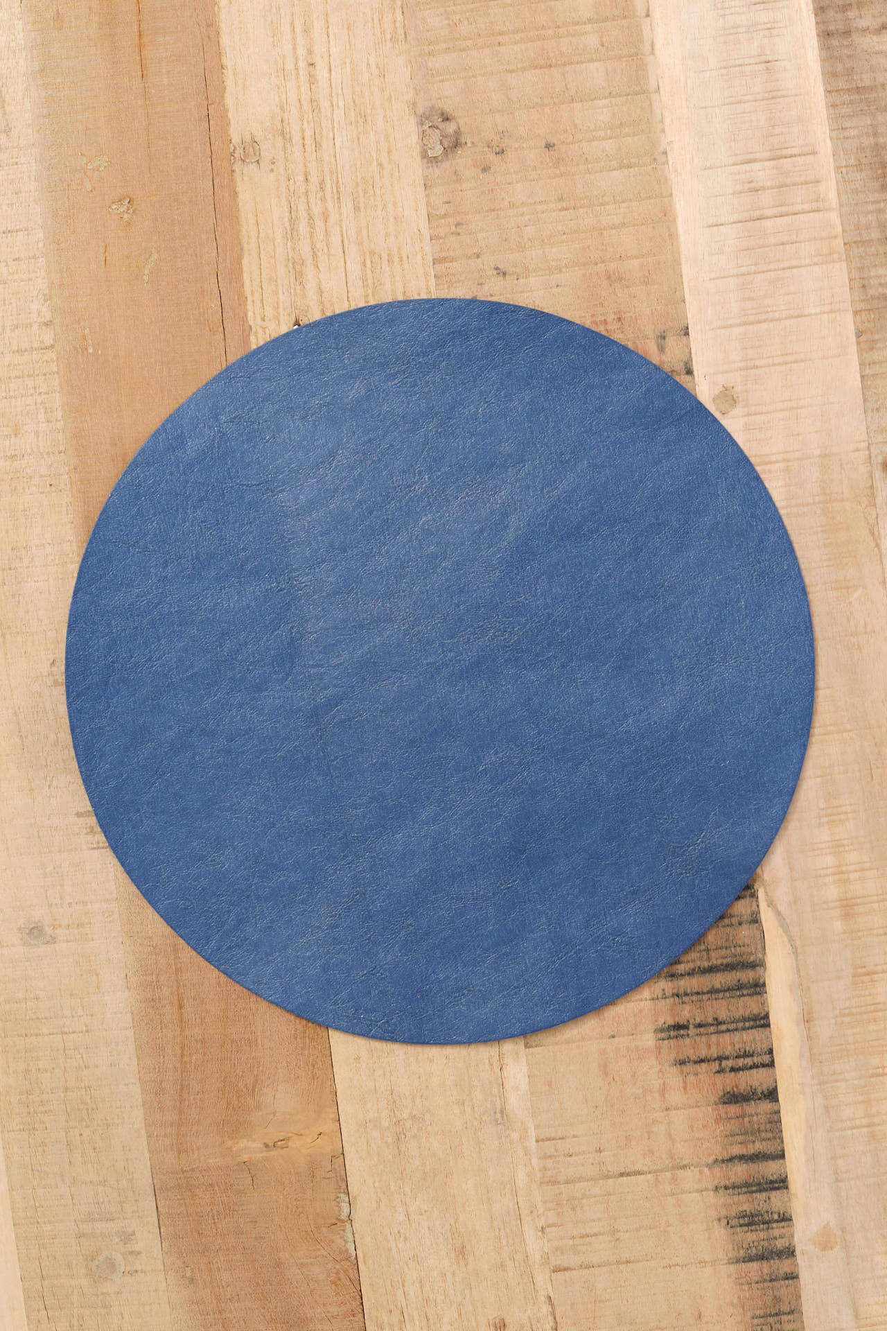 Uashmama Home Kitchen Placemats Placemat Tec Round Denim / 13.5" Dia