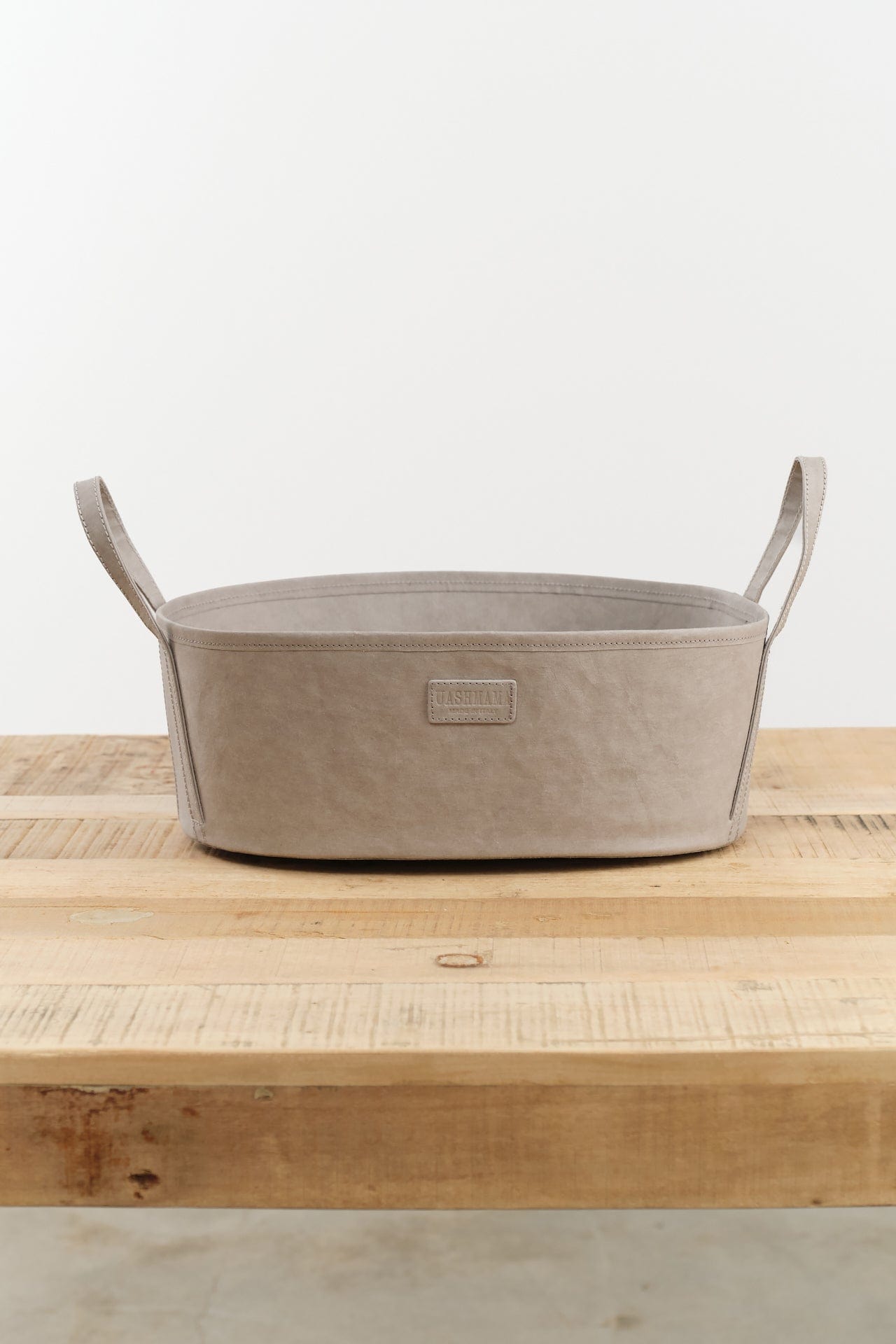 Uashmama Home Baskets Small Catino Storage Tray Grey / 5.5" H X 9" D X 13.5" W