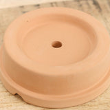 Uashmama Home Lamps Hurricane Shade Base Terracotta / 4" Dia X 1 " H