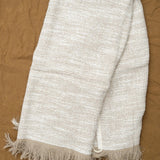 Uniq'uity Home Throws Nash Throw in Natural Natural / 73" X 55"