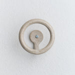 Virginia Sin Home Hooks Uni Hook Speckled White / 2" H X 4.5" Dia