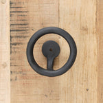 Virginia Sin Home Hooks Uni Hook Black / 2" H X 4.5" Dia