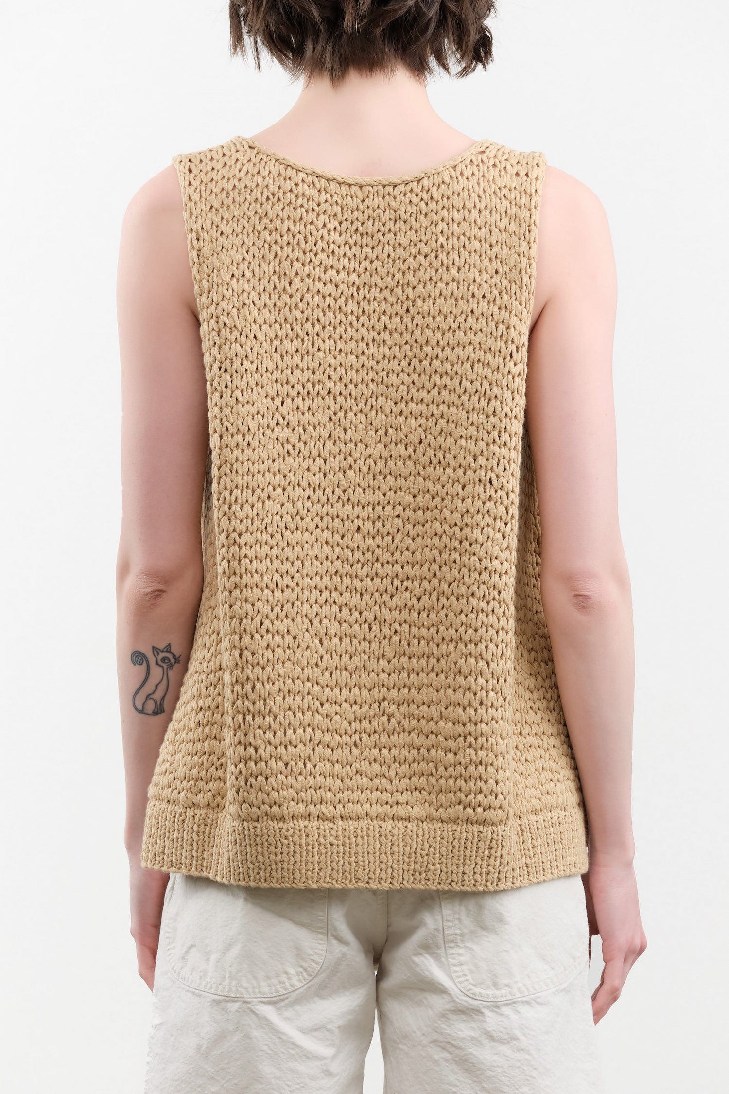 Wol Hide Apparel Womens Blouses Handknit Tank