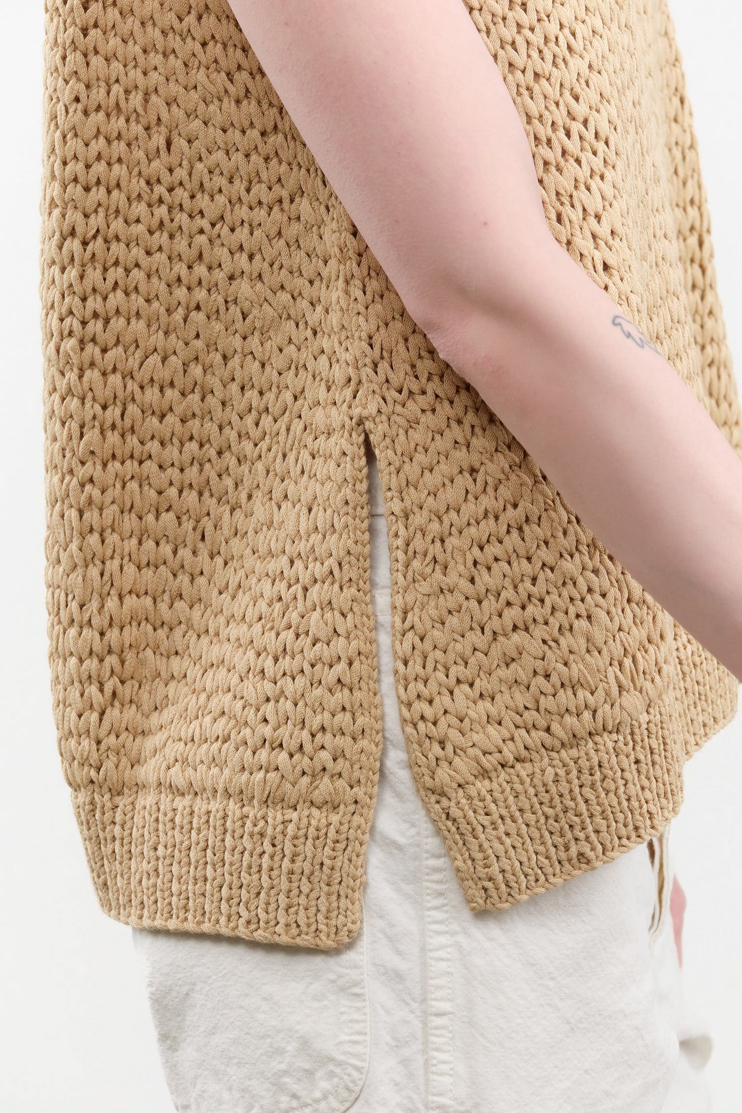 Wol Hide Apparel Womens Blouses Handknit Tank