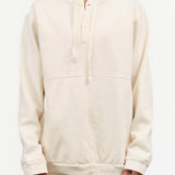 Wol Hide Apparel Womens Lounge Popover Hoodie in Natural