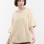 Wol Hide Apparel Womens Sweaters Seed Sweater Natural / S/M