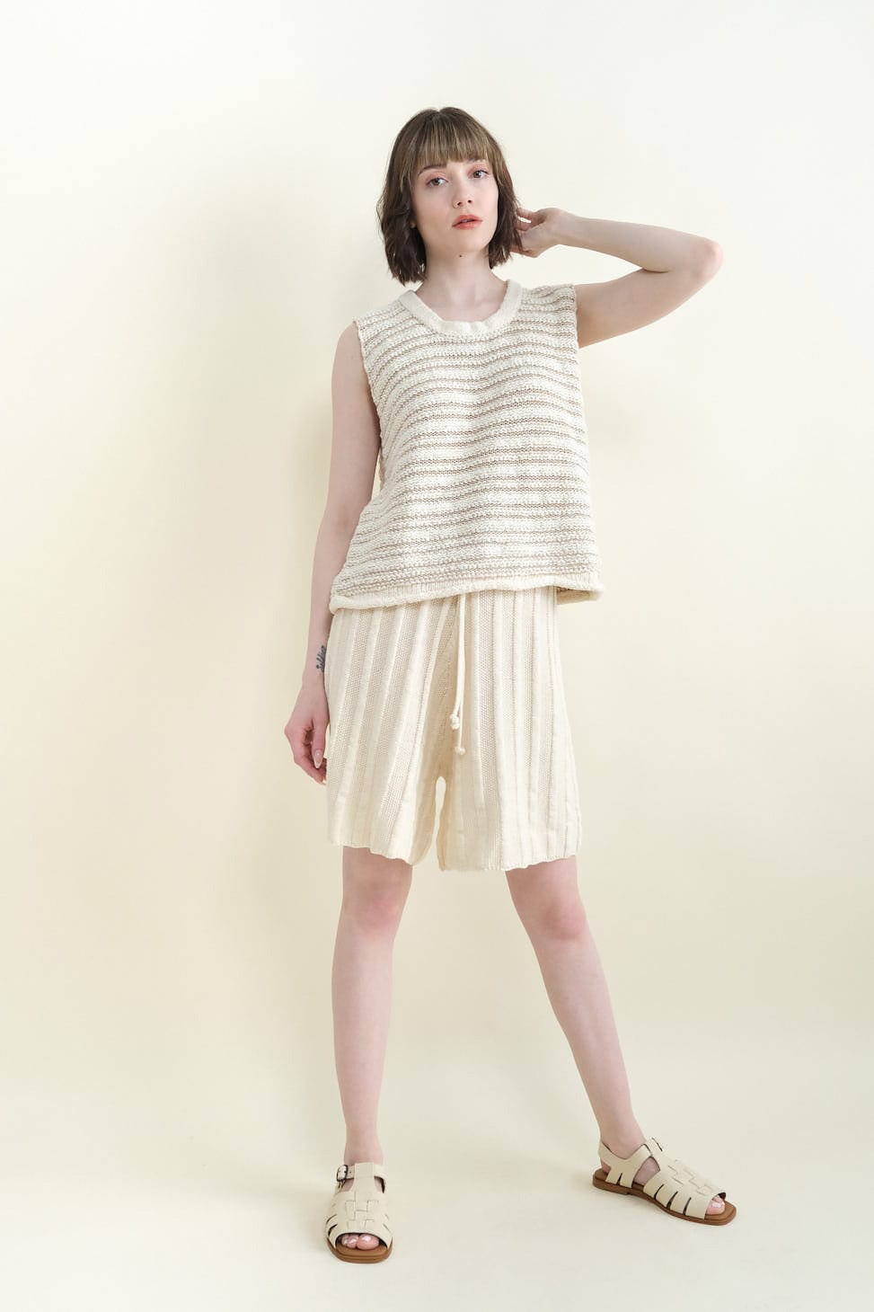 Wide Rib Shorts