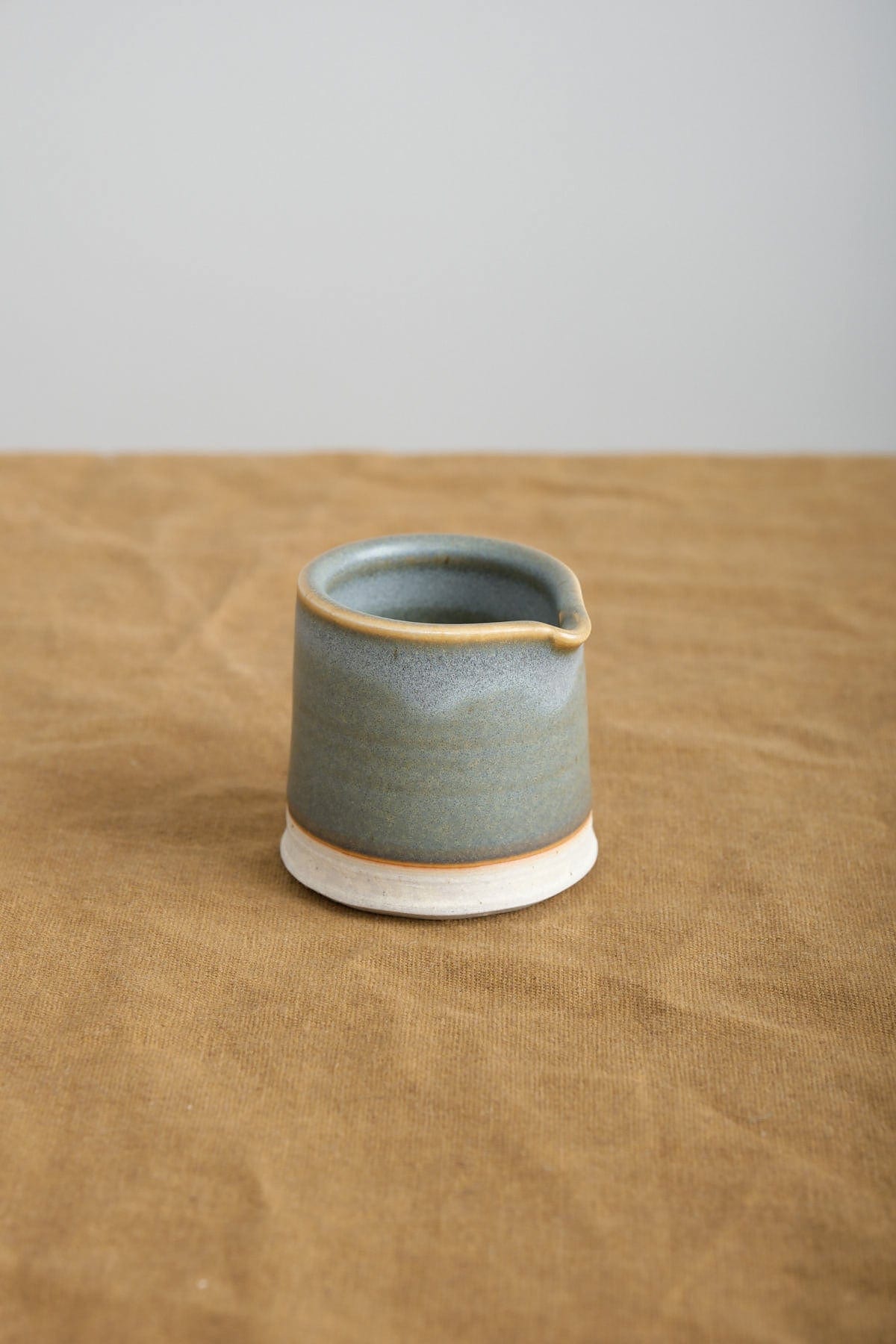 WRF Lab Ceramics Home CoffeeTea Creamer Ash