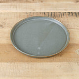 WRF Lab Ceramics Home Kitchen Dishware Medium Standard Plate Ash / 9" D