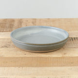 WRF Lab Ceramics Home Kitchen Dishware Medium Coupe Plate Ash / 9" Dia X 2" H