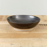 WRF Lab Ceramics Home Kitchen Serving Serving Bowl Black / 9" Dia X 3" H