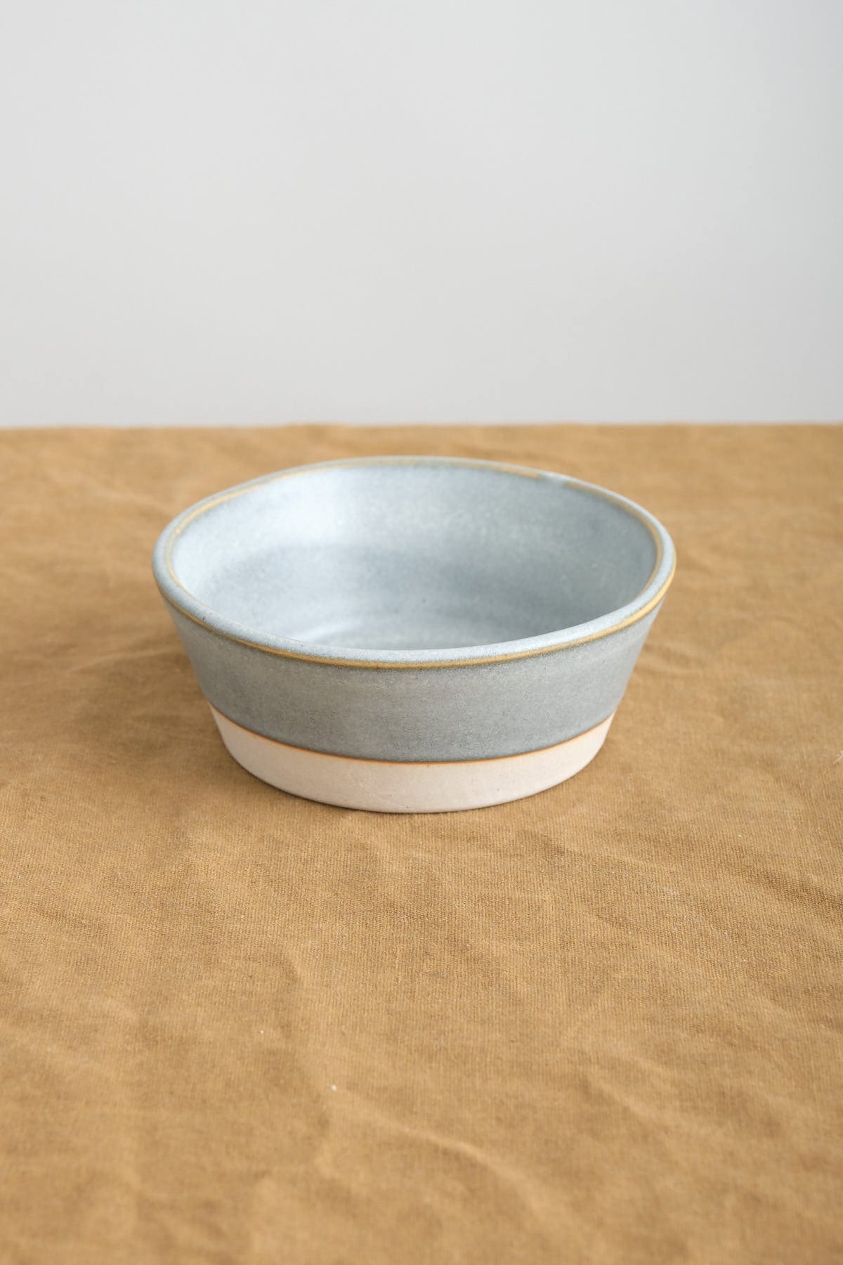 WRF Lab Ceramics Home Kitchen Serving Small Deep Bowl Ash