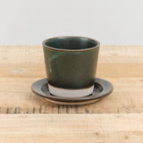 WRF Lab Ceramics Home Planters Small Planter Wreath / 4" Dia X 3.5" H