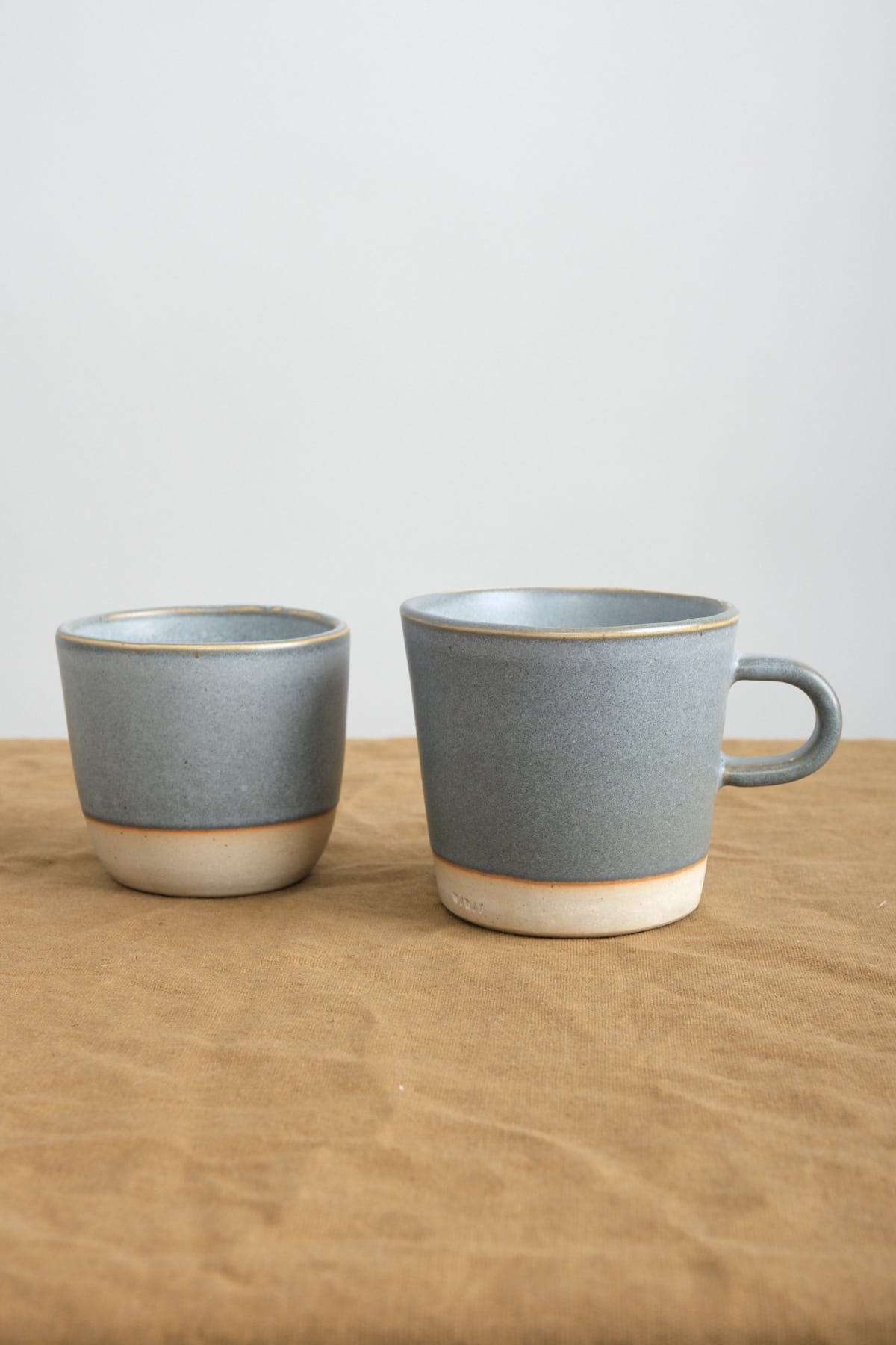 WRF Lab Ceramics Home CoffeeTea U-Shape Handle Mugs