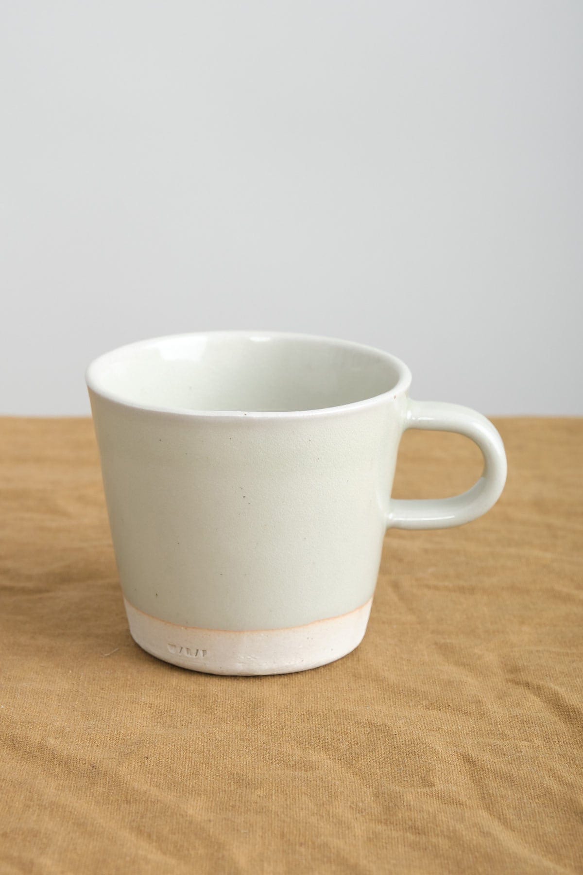 WRF Lab Ceramics Home CoffeeTea U-Shape Handle Mugs Mist